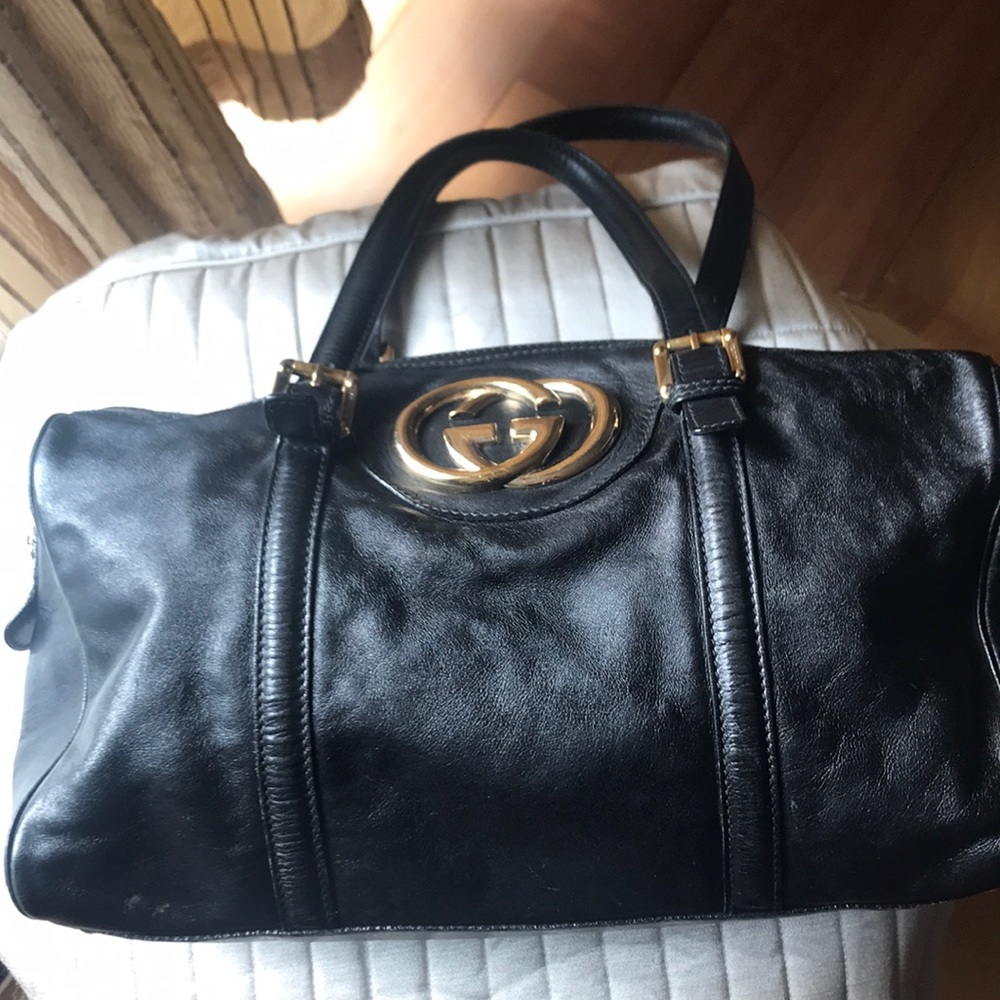 AUTHENTIC GUCCI BOSTON BRITT BAG